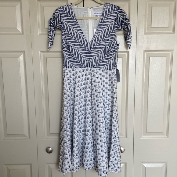NWT Eyelet Fit & Flare Dress - Picture 3 of 10